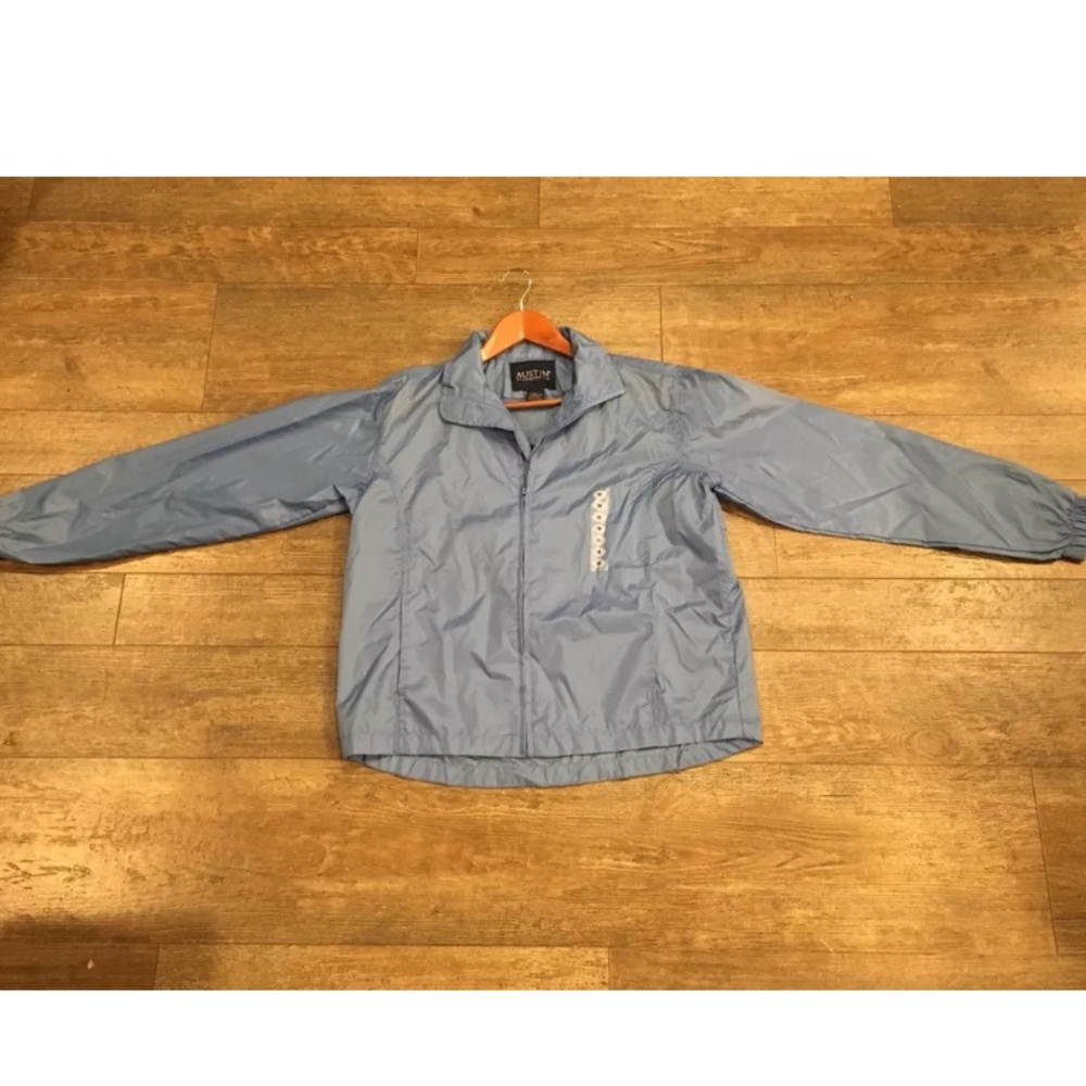 Austin Clothing Co. Blue Packable Windbreaker